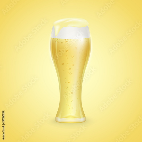 Glass of beer