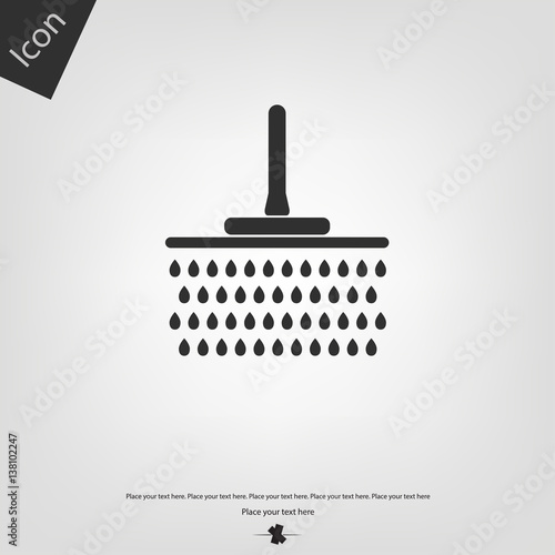 Shower vector icon