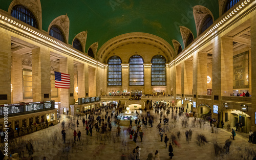 Interior of Grand Central Station in New York