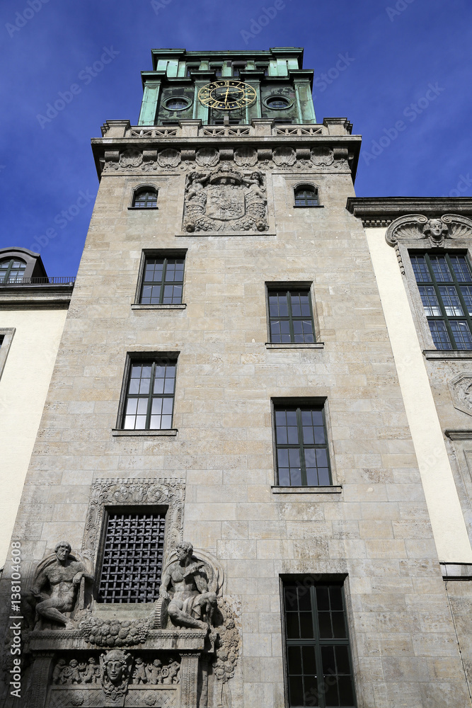 Historisches Gebäude der Technischen Universität München