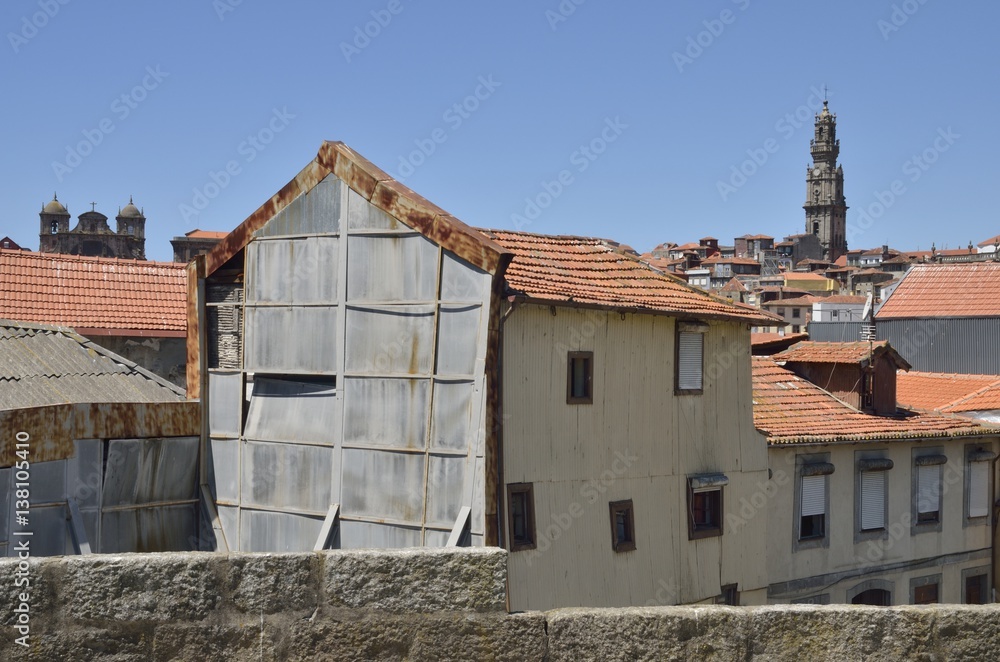 Old Porto houses, Portugal Old Porto houses, Portugal