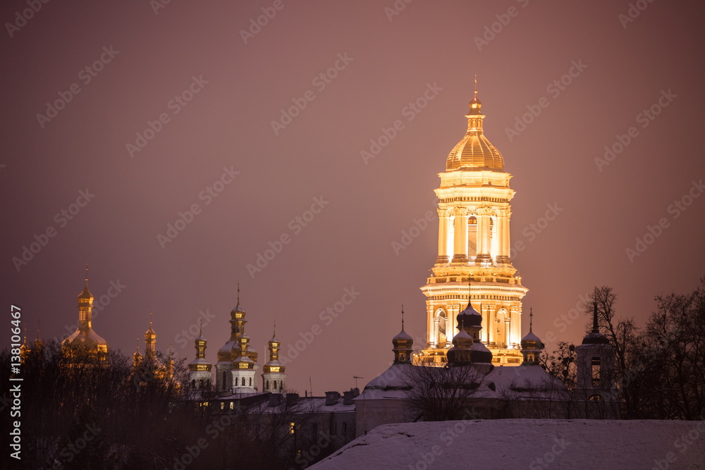 Bell tower in Kiev-Pechersk Lavra