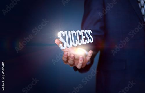 Your success is in your hands. photo