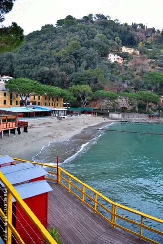 paraggi  portofino italy photo