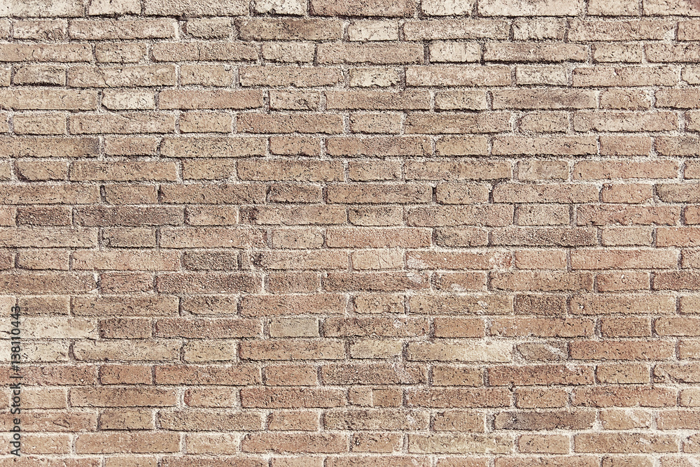 Obraz premium Red brick wall background texture