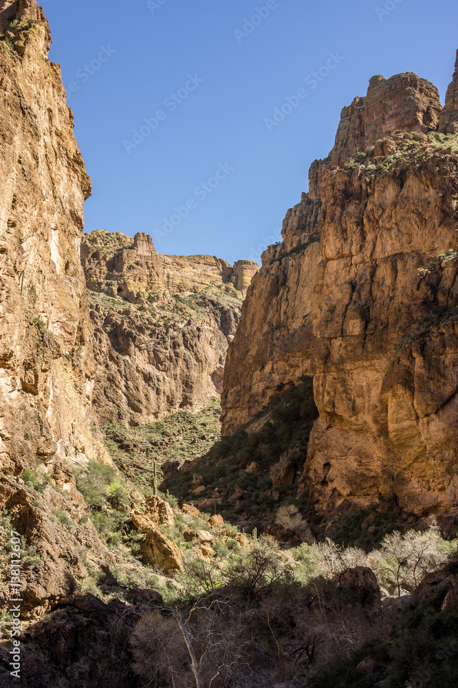 Canyon at The Apache Trail, Arizona, USA