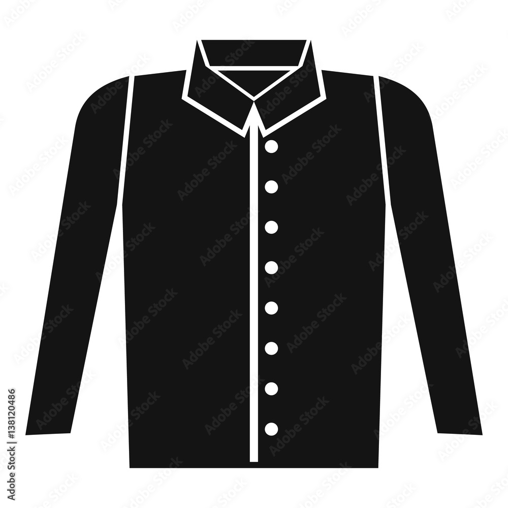 Shirt icon, simple style Shirt icon, simple style