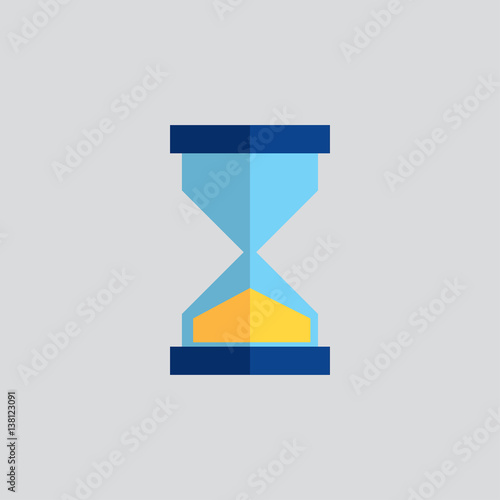 hourglass icon. time out