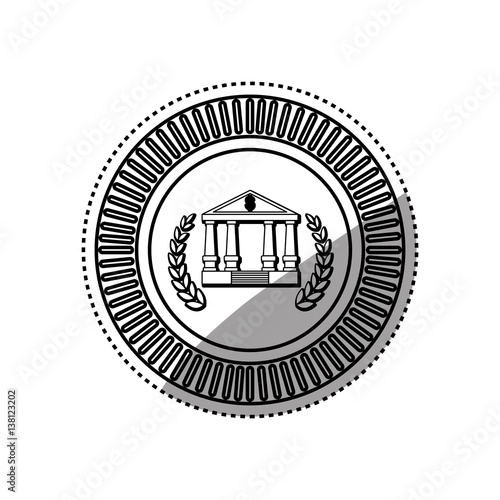 Coin of money icon vector illustration graphic design