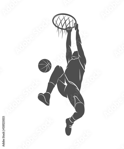 basketball player, ball