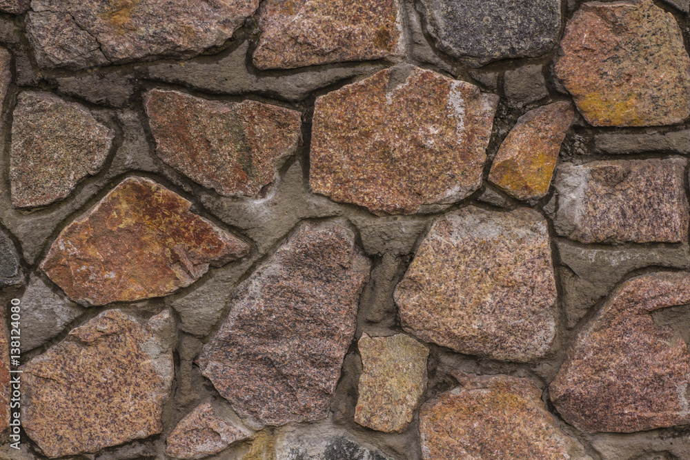Obraz premium stone wall texture