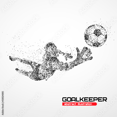 abstract, football, goalkeeper, athlete