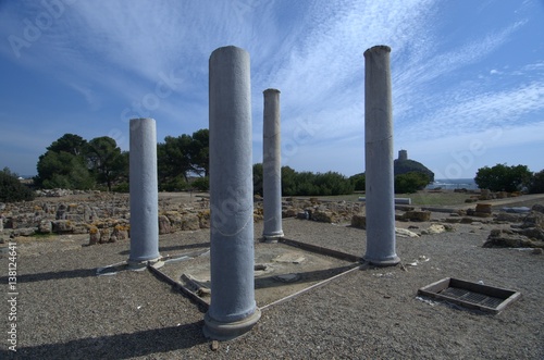 Nora, Roman city ruins in Sardinia