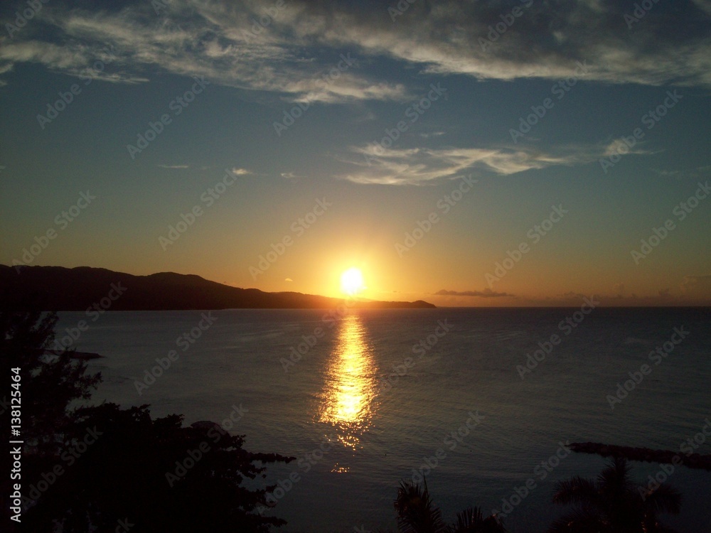 Sunset, Caribbean