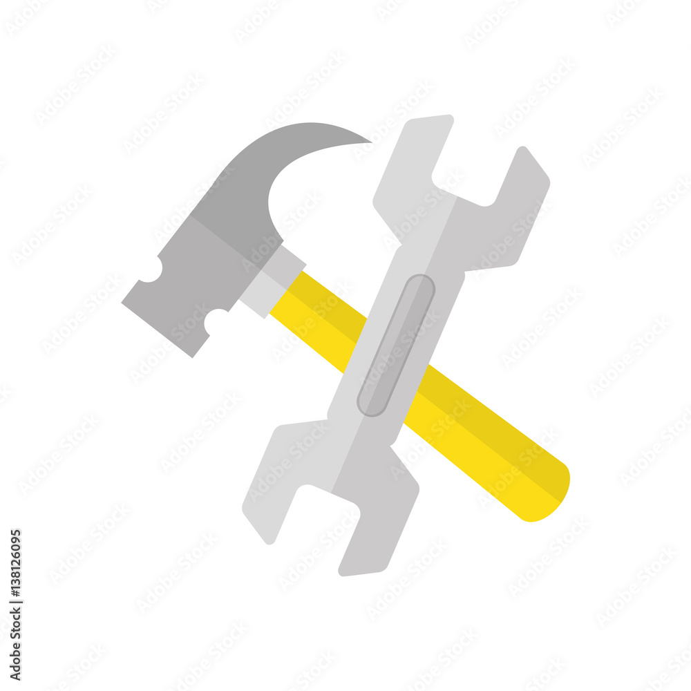Construction tools symbol Construction tools symbol