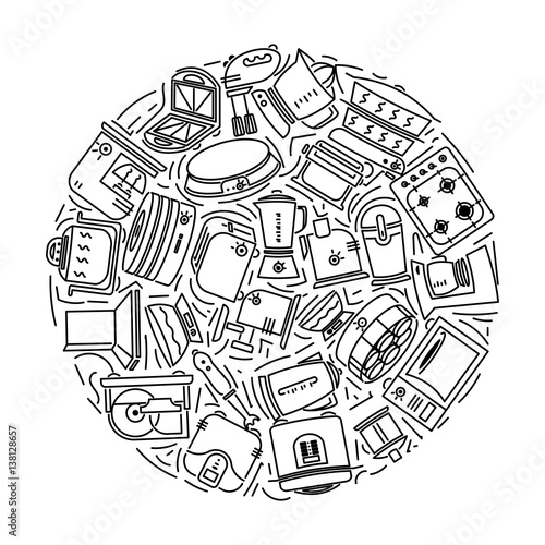 kitchen appliances icons