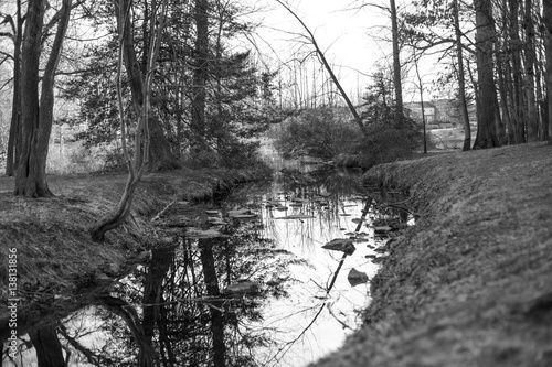 Creek feeding Braddock Lake photo