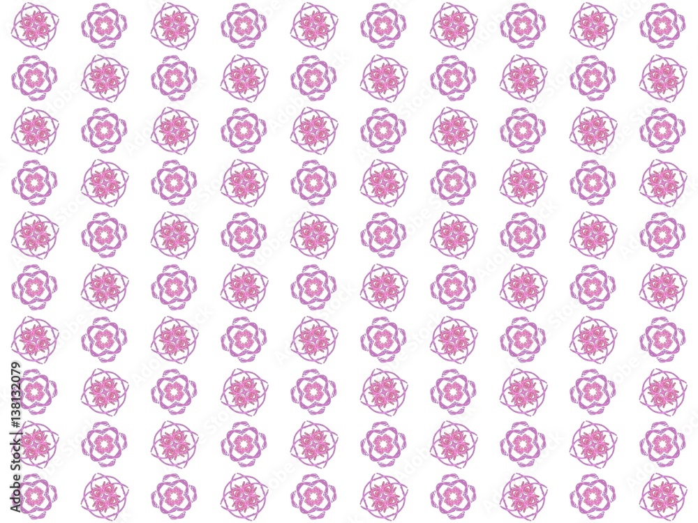Texture with rendering abstract fractal pink pattern Texture with rendering abstract fractal pink pattern