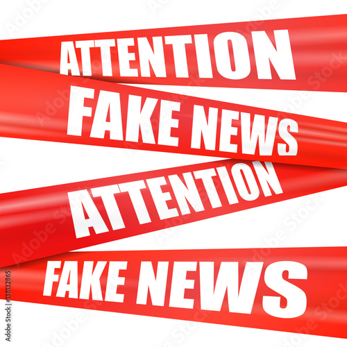 absperrband attention fake news II