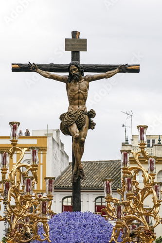 Hermandad de la Sed, semana santa de Sevilla, Jesús en la cruz photo