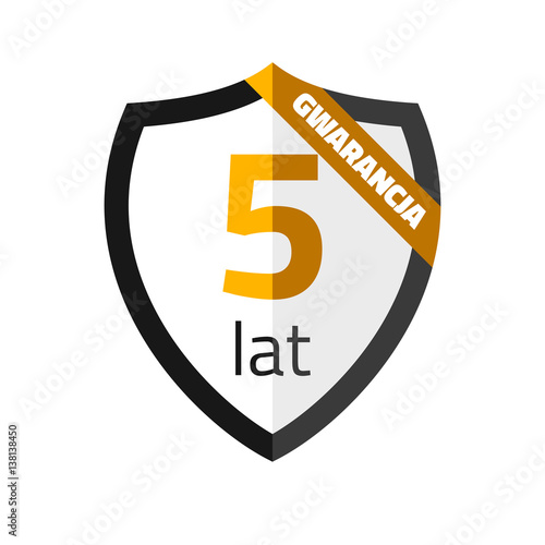 Ikona pięcioletniej gwarancji