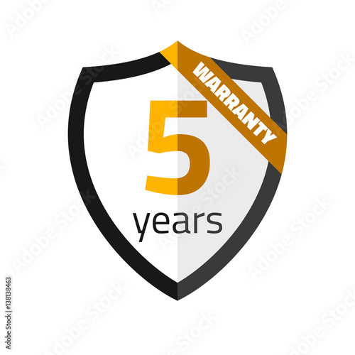 5 years warranty