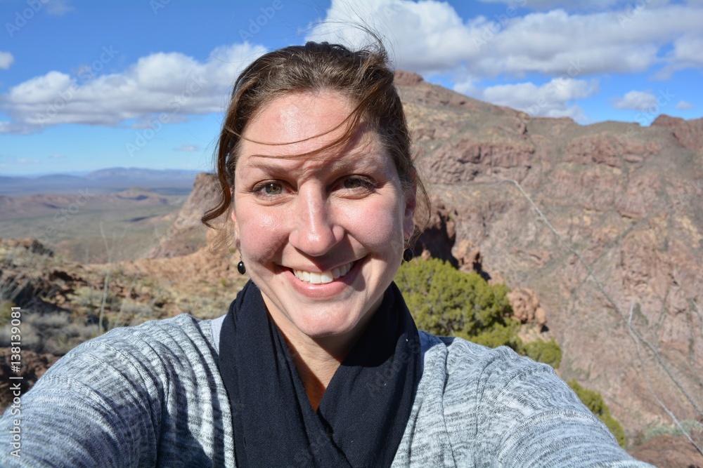 Arizona Hiker Selfie Arizona Hiker Selfie