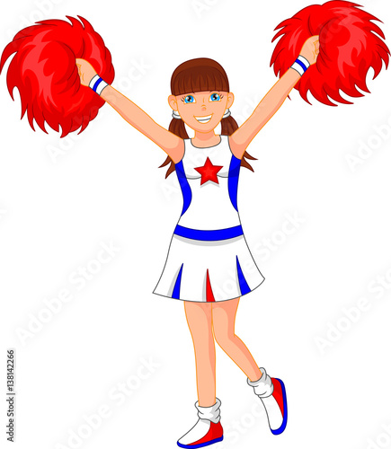 cheerleader girl