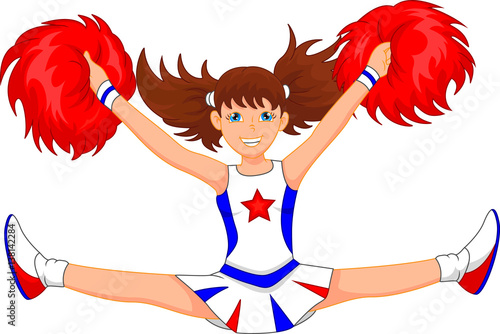 cheerleader girl
