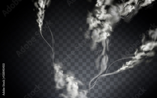 white smoke element