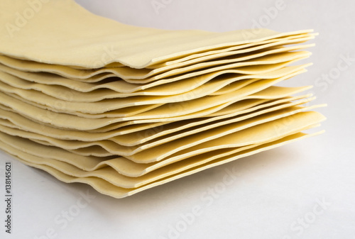 Lasagna Sheets or Dry Italian Pasta