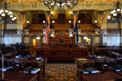 Kansas State Senate Chamber photo