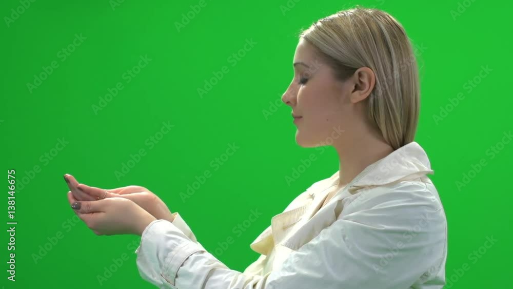women model in green screen studio, shot on red epic women model in green screen studio, shot on red epic