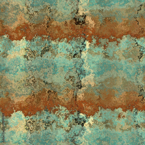 Seamless rusty metal pattern  
