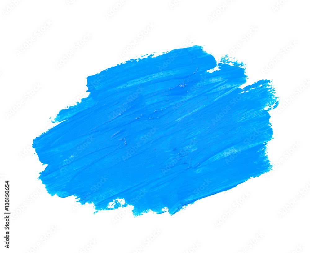 Splash of paint strokes isolated Splash of paint strokes isolated