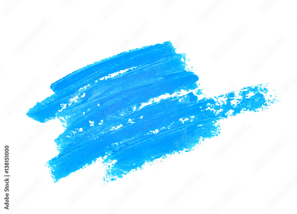 Splash of paint strokes isolated Splash of paint strokes isolated