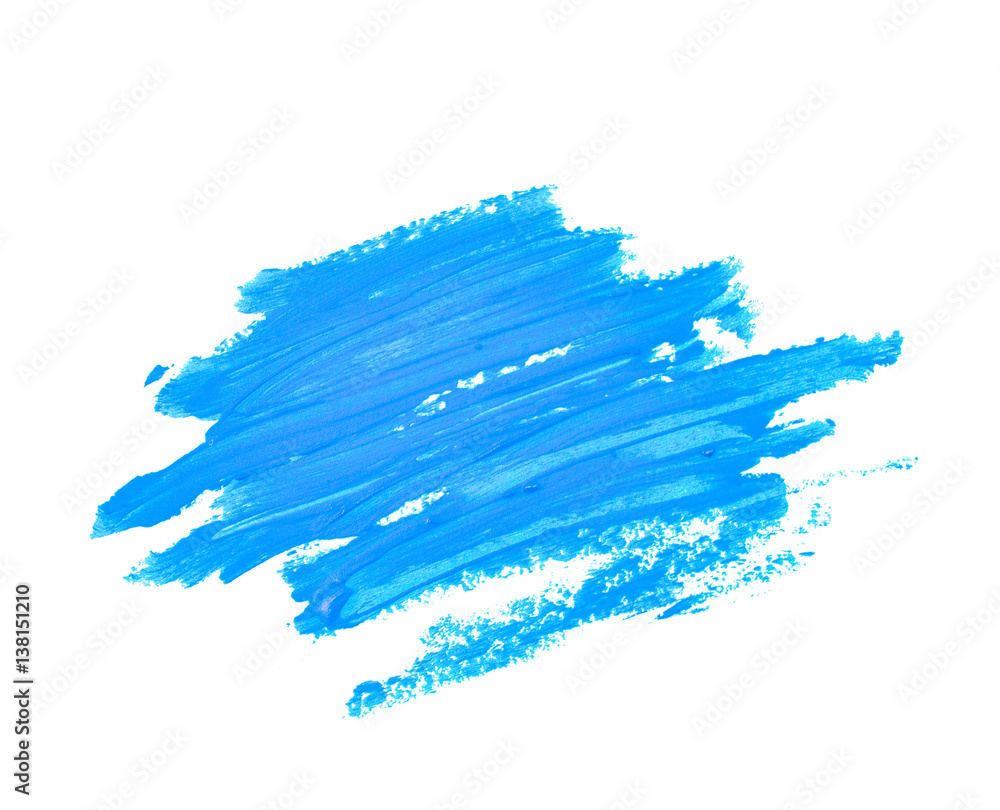 Splash of paint strokes isolated Splash of paint strokes isolated