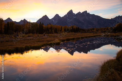 Reflections along the snake river
