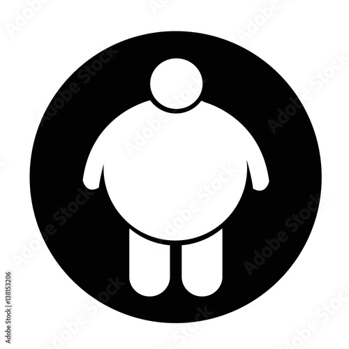 Fat People Icon photo