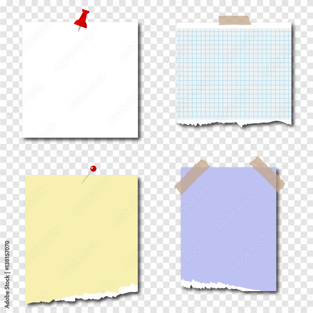Pieces of paper Pieces of paper