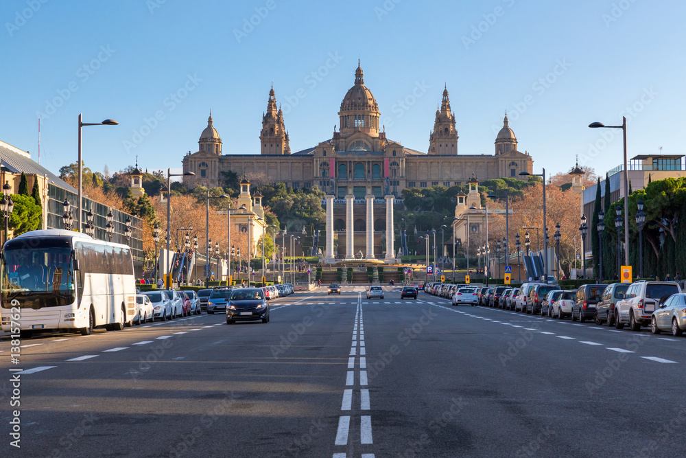 Obraz premium National Museum in Barcelona