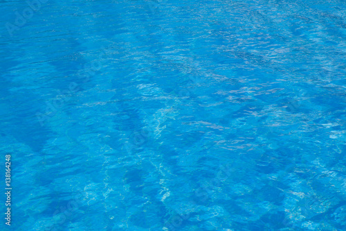 Blue ripped water in swimming pool © wandee007