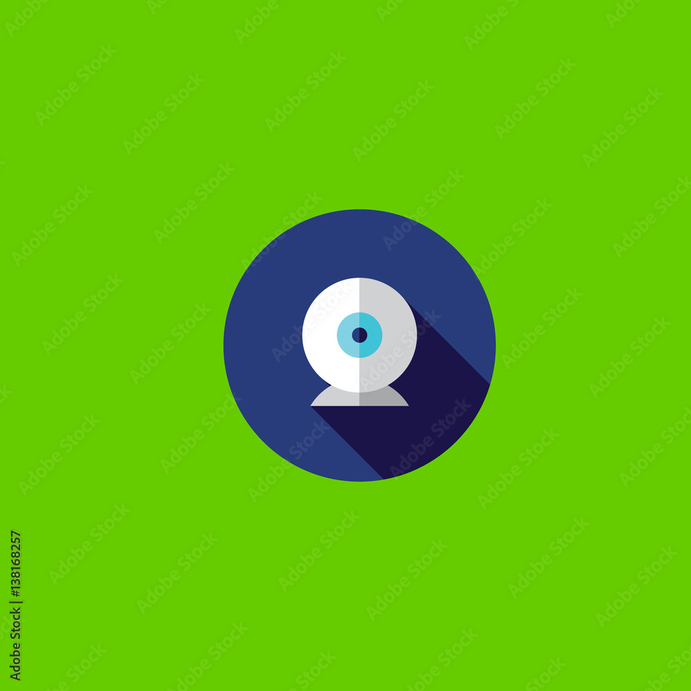 webcam icon flat design webcam icon flat design