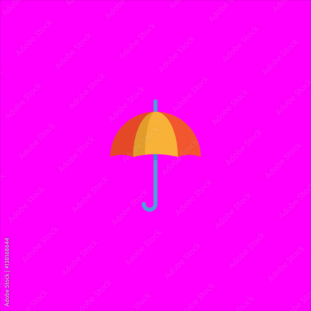 umbrella icon flat design umbrella icon flat design