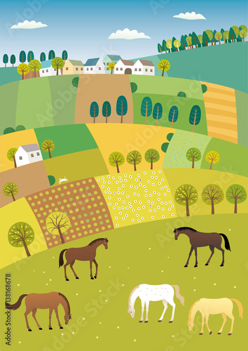 Agriculture landscape