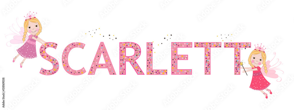 Scarlett female name cute fairy tale Scarlett female name cute fairy tale