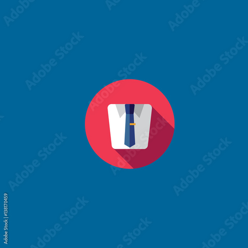 uniform icon flat design