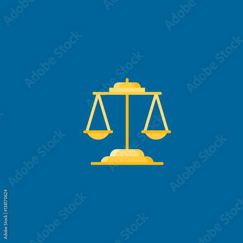 trial icon flat design