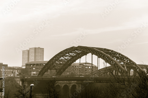 Wearmouth Bridge A In Early Morning England, Sunderland © jaceksphotos