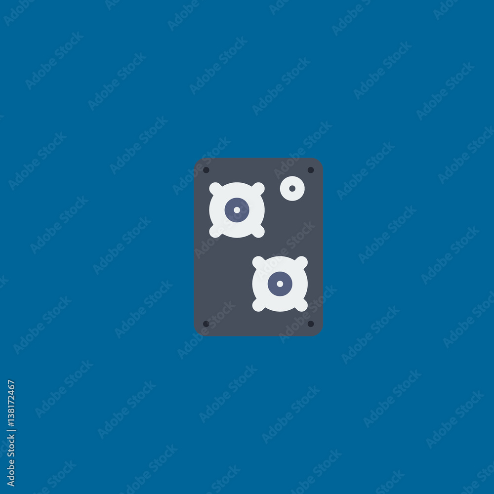 speaker icon flat design speaker icon flat design